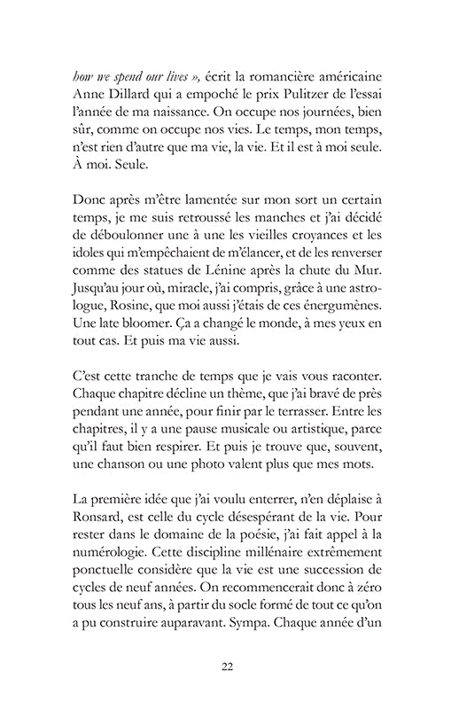 Il n'est jamais trop tard pour éclore