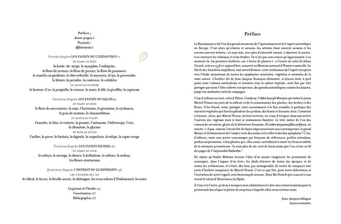 L'herbier de Marcel Proust