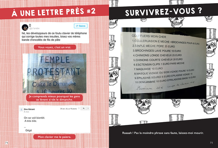 Je t'apprends le français, bordel !