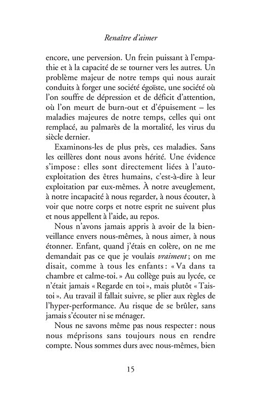 Sauvez votre peau ! Devenez narcissique