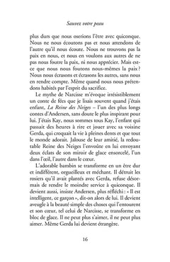 Sauvez votre peau ! Devenez narcissique