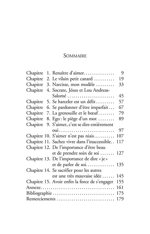 Sauvez votre peau ! Devenez narcissique
