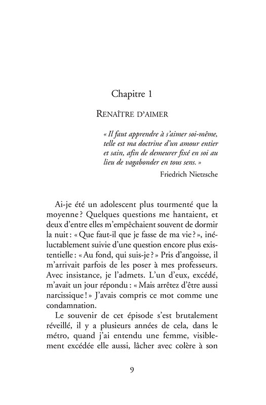Sauvez votre peau ! Devenez narcissique