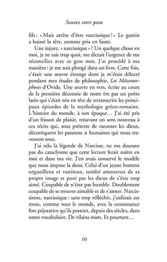 Sauvez votre peau ! Devenez narcissique