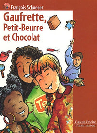 Gaufrette, petit-beurre et chocolat