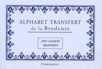 Alphabet transfert de la brodeuse