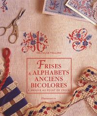 Frises et alphabets anciens bicolores