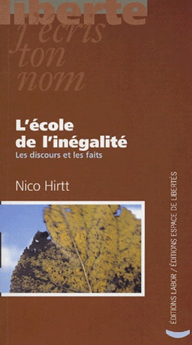 L'école de l'inégalité