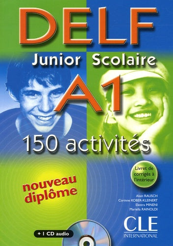 Nouveau DELF Junior Scolaire A1 150 activités + 1CD audio