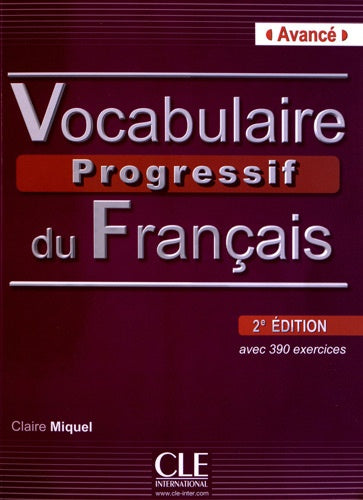 Vocabulaire progressif du français - Niveau avancé - Livre + CD