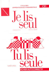 Je lis seul, tu lis seule, CE1. Fichier autocorrectif