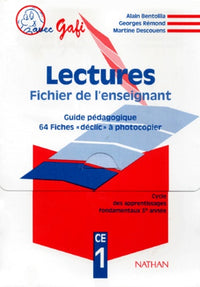 Gafi CE1, fichier pour l'enseignant