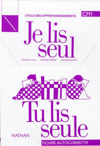 Je lis seul, tu lis seule. CM1, fichier autocorrectif