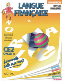 Nouvelle balle aux mots, CE2, élève