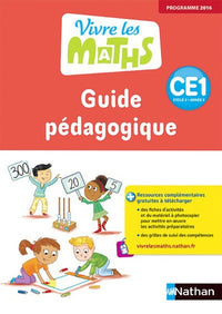 Vivre les maths CE1 Cycle 2, Année 2, Guide pédagogique