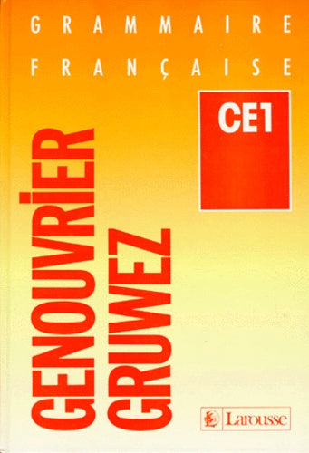 Genouvrier Gruwez CE1 élève