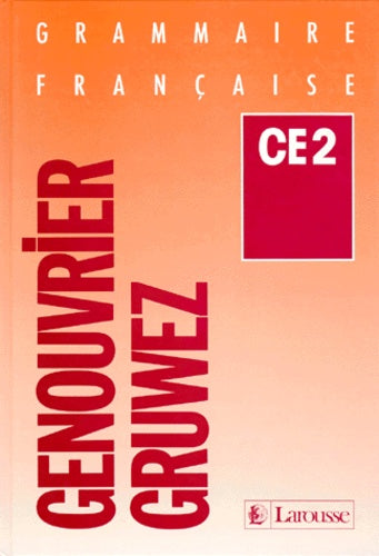 Genouvrier Gruwez CE2 élève