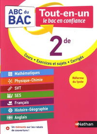 ABC du Bac Tout en un 2de - Toutes les matières Seconde 2023-2024
