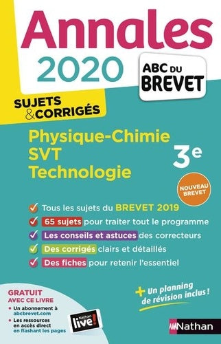 Annales ABC du Brevet 2020