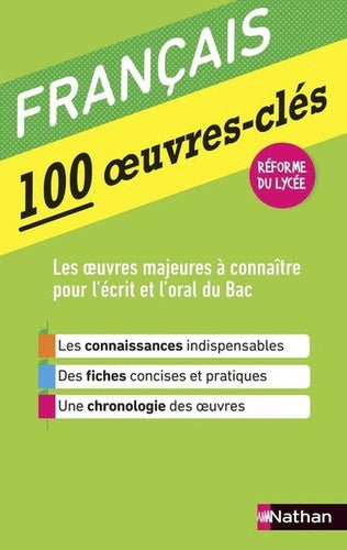 Le français en 100 oeuvres-clés