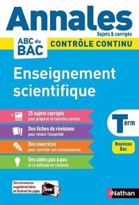 Annales ABC du Bac 2024 - Enseignement scientifique Tle