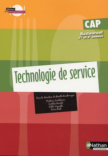Technologie de service - CAP Restaurant
