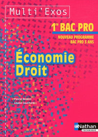 Economie et Droit 1re Bac Pro