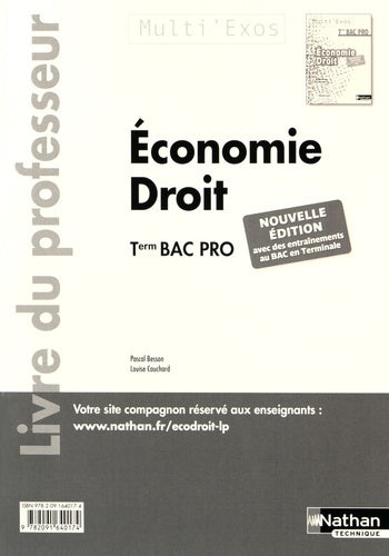Economie-droit Term Bac pro