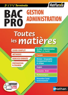 Bac Pro Gestion Administration