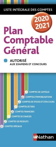 Plan comptable général 2020/2021