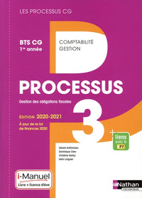 Processus 3 - Gestion des Obligations Fiscales BTS CG 1re année