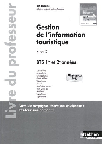 Gestion de l'information touristique