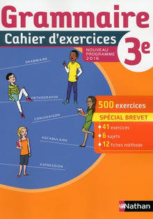 Cahier de grammaire 3e