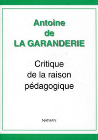 Critique de raison pédagogique