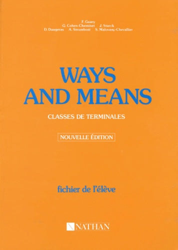 Ways and Means