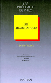 Les Présocratiques