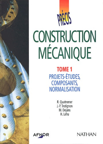 Précis de construction mécanique