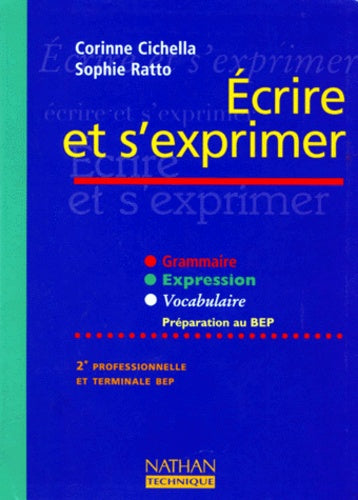 Ecrire et s'exprimer