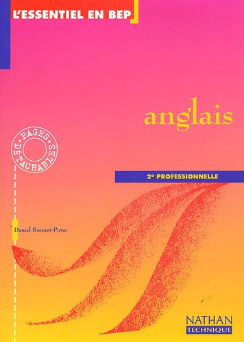 Anglais, 2e professionnelle