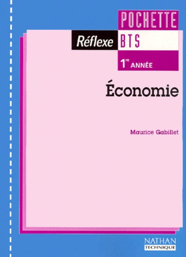 Economie, BTS 1re année. Pochette