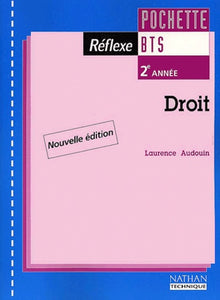 Droit BTS 2re année : pochette de l'élève