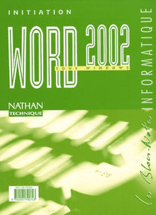 Word 2002 sous Windows