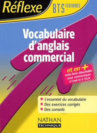 Vocabulaire anglais commercial, BTS tertiaires