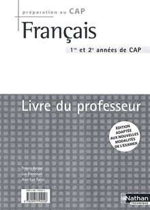 Français CAP