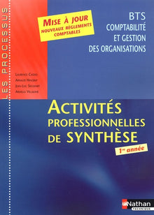 Activités professionnelles de synthèse BTS CGO 1e Année