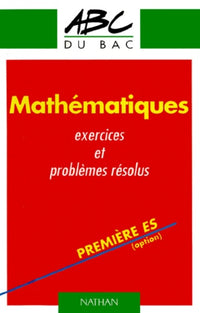Mathématiques, 1re ES