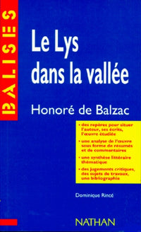 "Le lys dans la vallée", Honoré de Balzac
