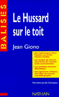 "Le hussard sur le toit", Jean Giono: Résumé analytique...