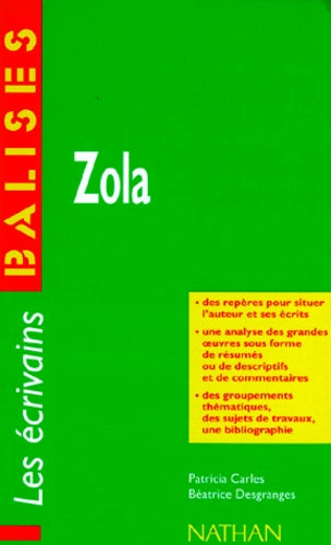 Grandes oeuvres de Zola