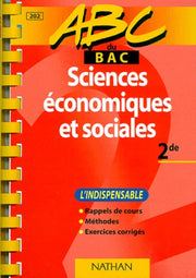 ABC du bac sciences économiques et sociales